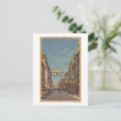 ChinatownのCAStreetシーン ポストカード (スタンド正面)