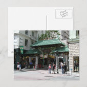 Chinatown Gate, San Franciscoフォトポストカード ポストカード (正面/裏面)