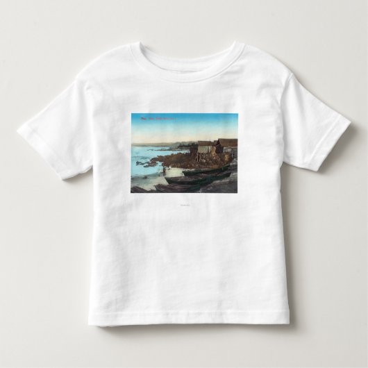 ChinatownPacific果樹園、カリフォルニアの眺め トドラーTシャツ (正面)