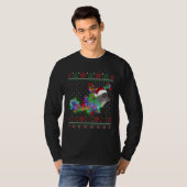 Chinchilla Animal Ugly Sweater Christmas Puppy Ani Tシャツ (正面フル)