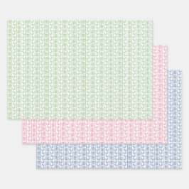 Chinchilla Chintz ラッピングペーパーシート