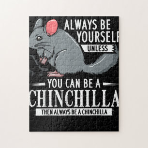 Chinchilla Gift Funny Cute Pet ジグソーパズル