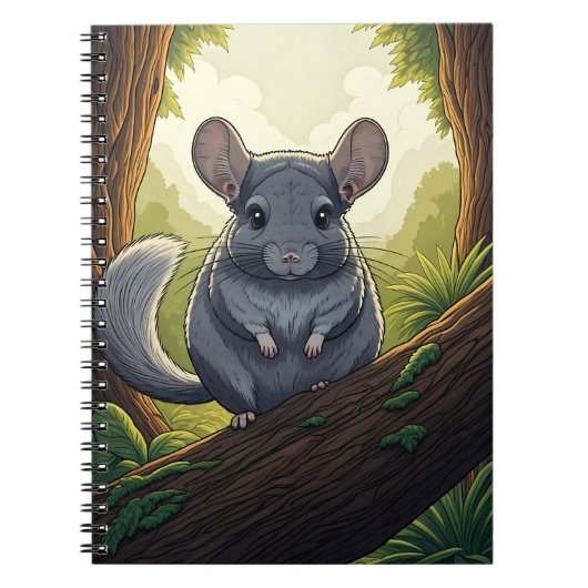 Chinchilla in the Forest ノートブック (正面)