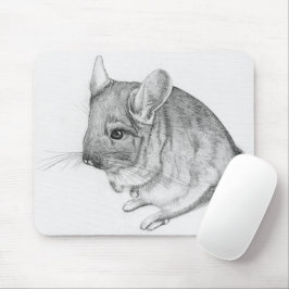 Chinchilla on Mouse Pad マウスパッド