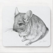 Chinchilla on Mouse Pad マウスパッド (正面)