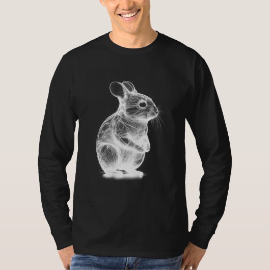 Chinchilla Spirit Animal  Chinchilla Tシャツ (正面)