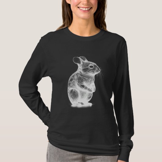 Chinchilla Spirit Animal  Chinchilla Tシャツ (正面)