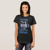 Chinchillas Awesome Rodent Animal Veterinarian Tシャツ (正面フル)