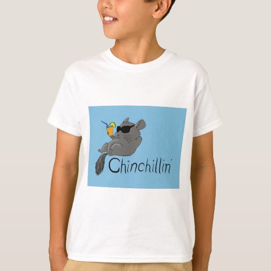 chinchillin tシャツ (正面)