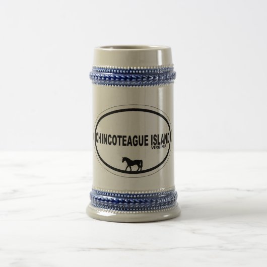 Chincoteagueの島 ビールジョッキ (中央)
