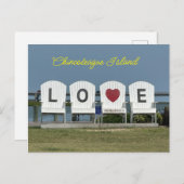 Chincoteague Island Postcard シーズンポストカード (正面/裏面)