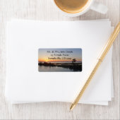 Chincoteague Sunset I Virginia Landscape ラベル (インサイチュ)