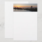 Chincoteague Sunset I Virginia Landscape 便箋 (正面/裏面)