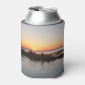 Chincoteague Sunset I Virginia Landscape 缶クーラー (缶正面)