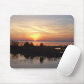 Chincoteague Sunset II Virginia Landscape マウスパッド (マウス)