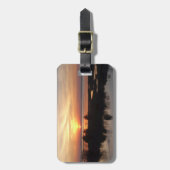 Chincoteague Sunset II Virginia Landscape ラゲッジタグ (正面縦)