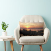 Chincoteague Sunset II Virginia Landscape ランバークッション (椅子)