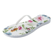Chinelo feminino floral ビーチサンダル (アングル)
