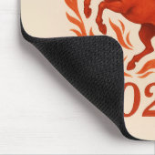 Chinese 2026 Fiery Horse マウスパッド (コーナー)