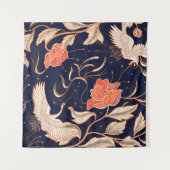 Chinese ancient style beautiful petals タペストリー (正面)