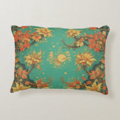 chinese background accent pillow アクセントクッション (裏面)