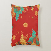 chinese background accent pillow アクセントクッション (正面(垂直))