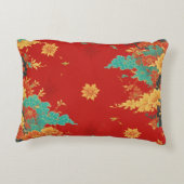 chinese background accent pillow アクセントクッション (裏面)