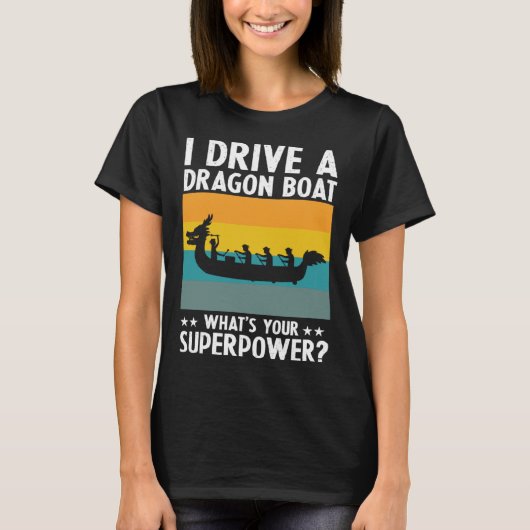 Chinese Boat Racing Quote for Dragon Boat Coach 1 Tシャツ (正面)