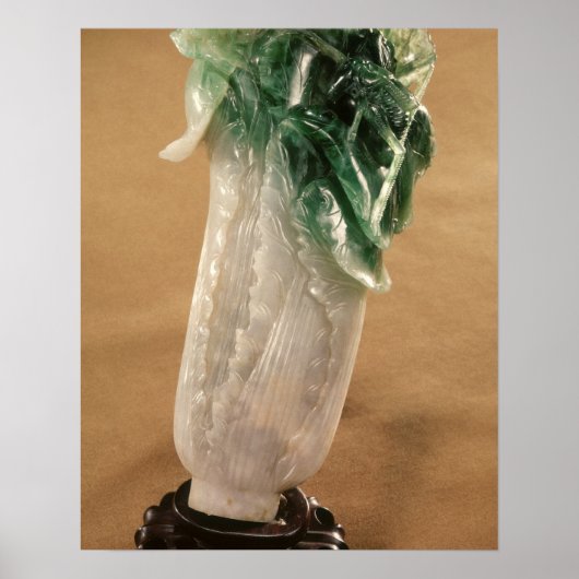 Chinese cabbage, Korean, 19th century (jade) ポスター (正面)