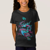 Chinese Cloud Dragon Mythical Rain Maker Creature  Tシャツ (正面)