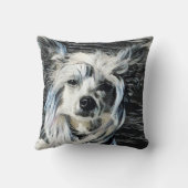 Chinese Crested クッション (裏面)