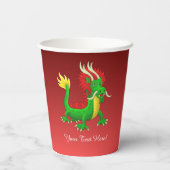 Chinese Dragon 紙コップ (裏面)