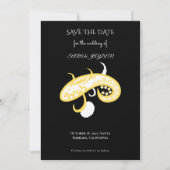 Chinese Dragon Art – Mandala Paisley Boho Poster セーブザデート (正面)