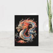 Chinese Dragon Asian Mythology Zodiac  カード (正面)