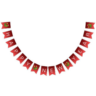 Chinese dragon for New Year's party バンティングフラッグ