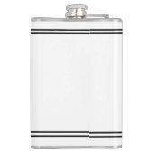 Chinese Dragon in Black and White Personalized フラスク (裏面)