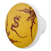 Chinese Dragon, Red Dragon, Fantasy, Mythology セラミックノブ (右)