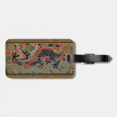 Chinese Dragon Symbol Antique Asian ラゲッジタグ (裏面横)
