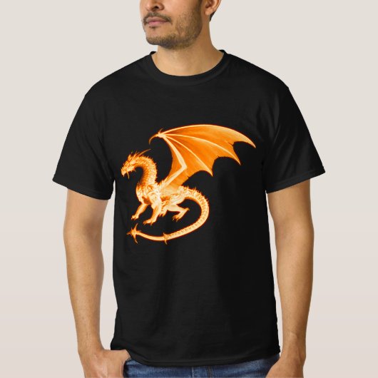 Chinese dragon t-shirt tシャツ (正面)