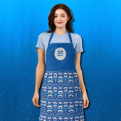 Chinese floral -double happiness エプロン