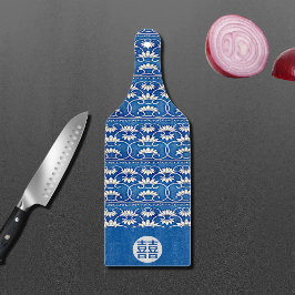 Chinese floral -double happiness カッティングボード