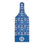 Chinese floral -double happiness カッティングボード (正面)