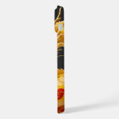 Chinese Gold Red Dragon Art Fantasy Design With Cl iPhoneケース (左側面)