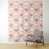 Chinese Hand Fan Pattern Tapestry タペストリー (インサイチュ)