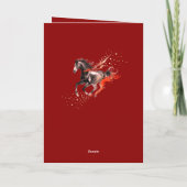 Chinese Happy Year of the Fire Horse 2026  シーズンカード (裏面)