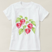 Chinese hibiscus tシャツ (デザイン正面)