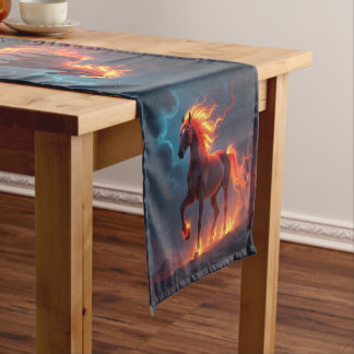 Chinese Horoscope 2026 – Fire Horse ショートテーブルランナー