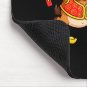 Chinese Horse Otter Funny Kids Mens Womens Happy N マウスパッド (コーナー)