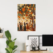 Chinese Lantern Festival Art Print Heritage ポスター (ホームオフィス)