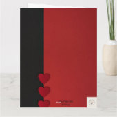 Chinese Love Card  サンキューカード (裏面)